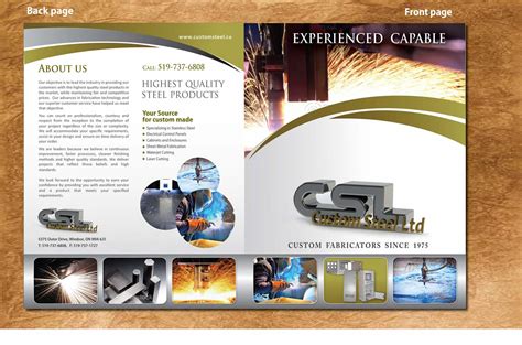 metal fabricating chicago brochure|custom steel work chicago.